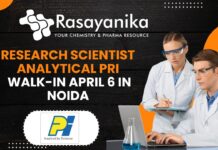 Research Scientist Analytical PRI