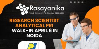 Research Scientist Analytical PRI
