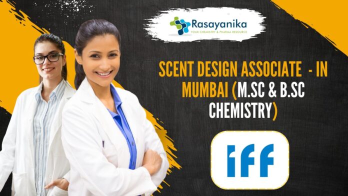 Scent Design Associate IFF - in Mumbai