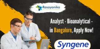 Analyst - Bioanalytical at Syngene