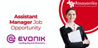 Assistant Manager Job Opportunity