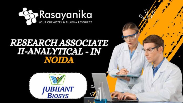 Research Associate II-Analytical