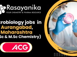 Microbiology jobs at ACG World in Aurangabad, Maharashtra