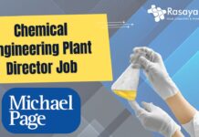 Chemical Engineering Plant Director Job