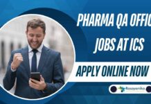 Pharma QA Officer Jobs at ICS