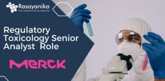 Regulatory Toxicology Senior Analyst Role