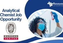 Analytical Chemist Job Opportunity
