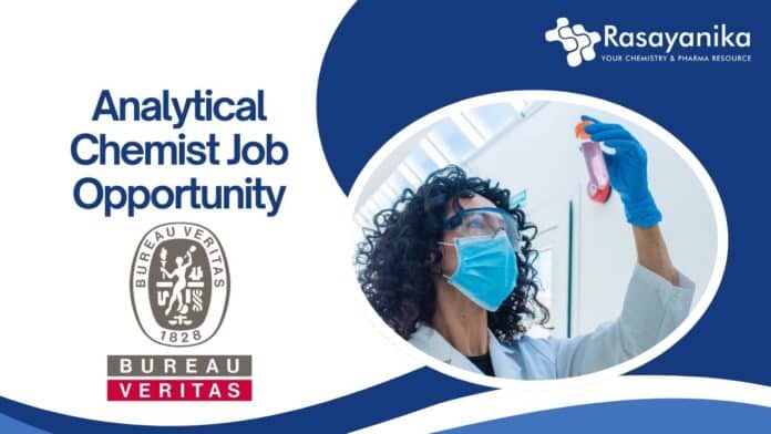 Analytical Chemist Job Opportunity