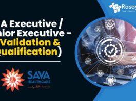 QA Executive / Senior Executive - (Validation & Qualification)