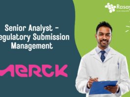 Senior Analyst - Regulatory Submission Management