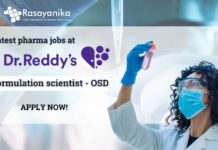 Latest Pharma jobs at Dr. Reddy’s