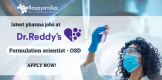 Latest Pharma jobs at Dr. Reddy’s