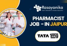 Pharmacist job at Tata 1mg