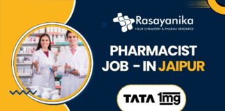 Pharmacist job at Tata 1mg