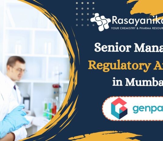 Senior Manager-Regulatory Affairs