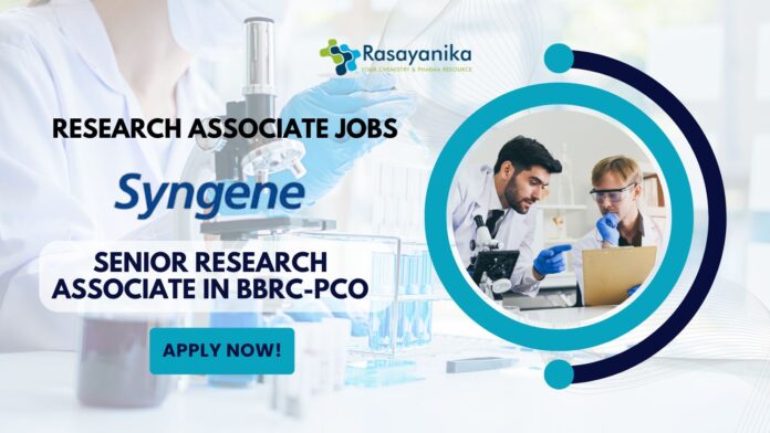 freshers-pharma-vacancies-at-syngene-appy-for-research-associate-role