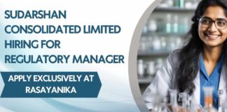 Sudarshan Consolidated Limited Hiring