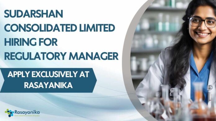 Sudarshan Consolidated Limited Hiring