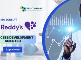 Dr. Reddy's pharma jobs