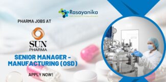 Pharma jobs at Sun Pharma