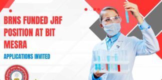 JRF Position at BIT Mesra