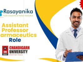 Assistant Professor Pharmaceutics Role