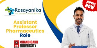 Assistant Professor Pharmaceutics Role