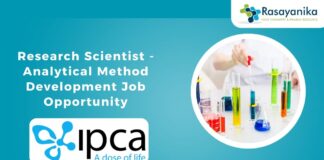 Research Scientist - Analytical Method Development Job Opportunity