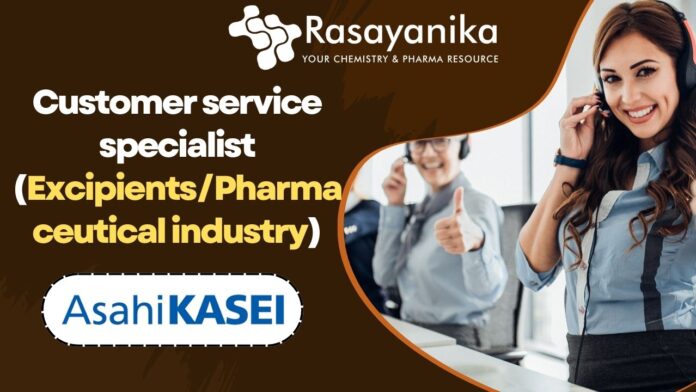Customer Service Specialist Role - at Asahi Kasei