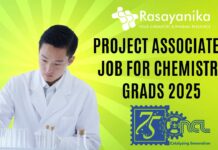 CSIR-NCL Project Associate-I Job for Chemistry Grads 2025