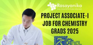 CSIR-NCL Project Associate-I Job for Chemistry Grads 2025