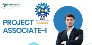 CSMCRI - Project Associate-I, M.Sc. Organic Chemistry candidates Apply!
