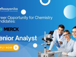 Career Opportunity for Chemistry Candidates: Merck Senior Analyst Job- Apply Now