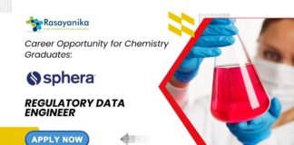 Career Opportunity for Chemistry Graduates Sphera is Hiring Regulatory Data Engineer in Bangalore- Apply Now 