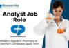 _Colgate-Palmolive Analyst – Master’s degree in Pharmacy or Chemistry Candidates Apply for the Environmental Health Role.