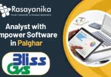 Analyst with Empower Software - at Bliss GVS in Palghar