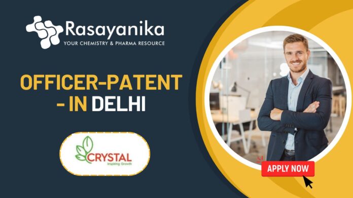 Officer-Patent at Crystal Crop Protection