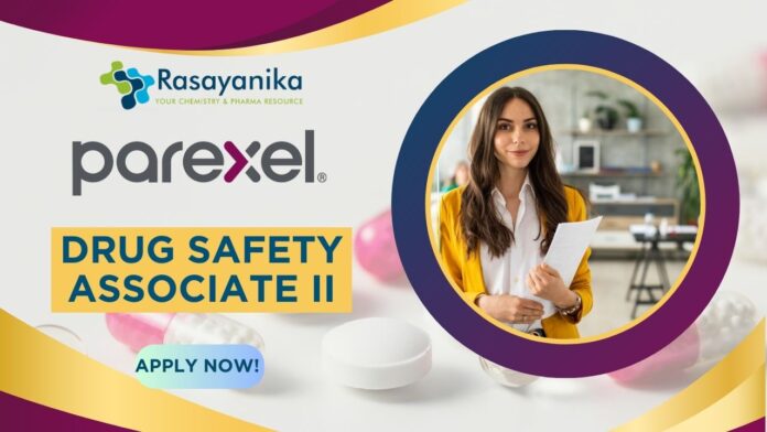 Drug Safety Associate job at Parexel