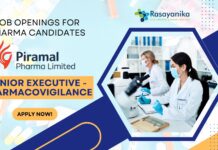 Piramal Executive Job Openings - Pharma Apply Online