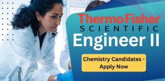 Engineer II at Thermo Fisher Scientific, Chemistry Candidates - Apply Now