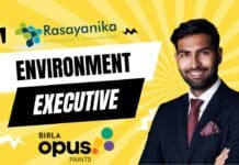 Environment Executive – Paints Manufacturing Job at FLO In Karnataka Apply Now!