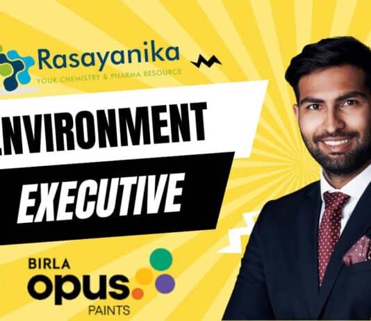 Environment Executive – Paints Manufacturing Job at FLO In Karnataka Apply Now!