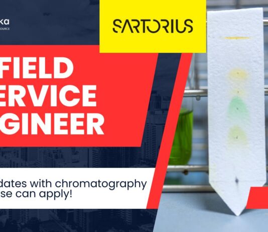 Field Service Engineer at Sartorius - Candidates with chromatography expertise can apply!