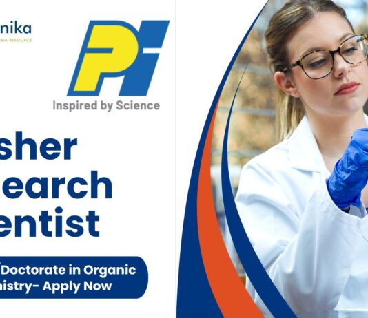 Fresher Research Scientist at PI Industries, Master'sDoctorate in Organic Chemistry- Apply Now