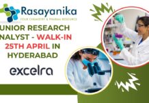 Junior Research Analyst Excelra