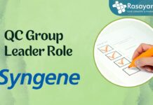 QC Group Leader Role