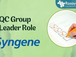 QC Group Leader Role
