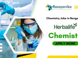 Herbalife International Chemist Jobs