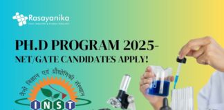 INST Mohali Ph.D Program 2025- NETGATE Candidates Apply!  