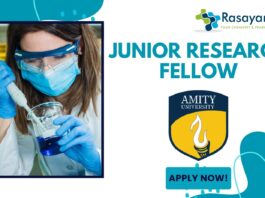 JRF Position at Amity University Noida |